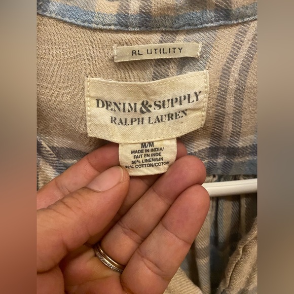 Ralph Lauren Plaid Button Up - Picture 3 of 3